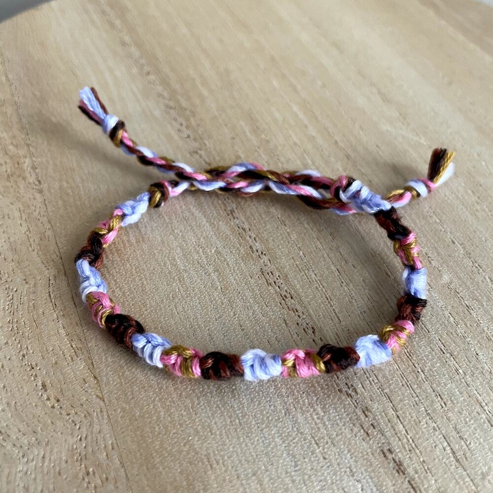 Karen Bracelet anklet trendy comfortable tie embroidery thread woven gift